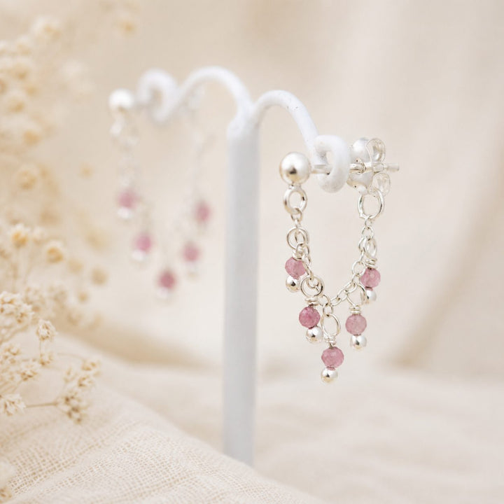 Pink Petal Studs