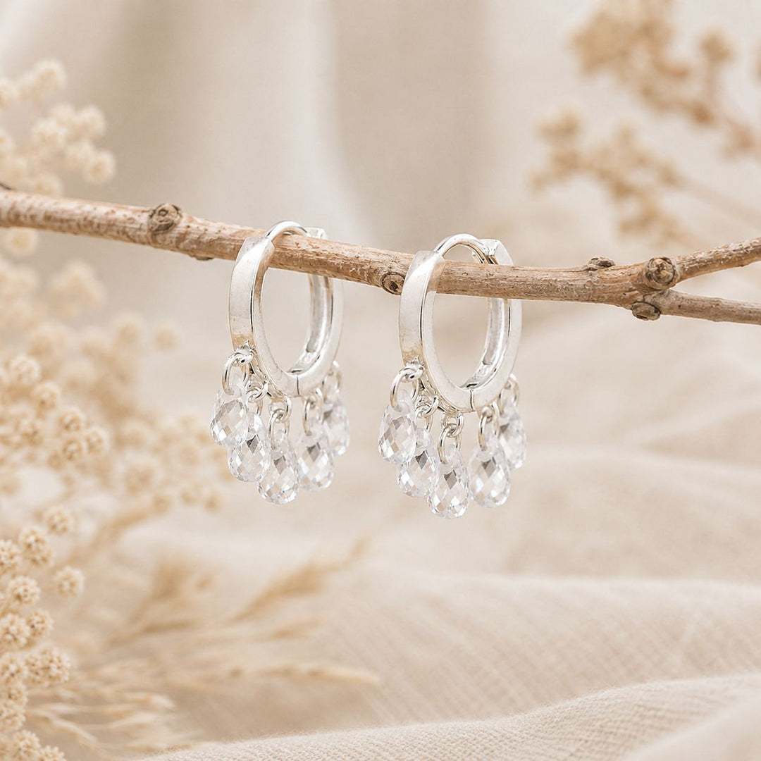 Crystal Cascade Huggies