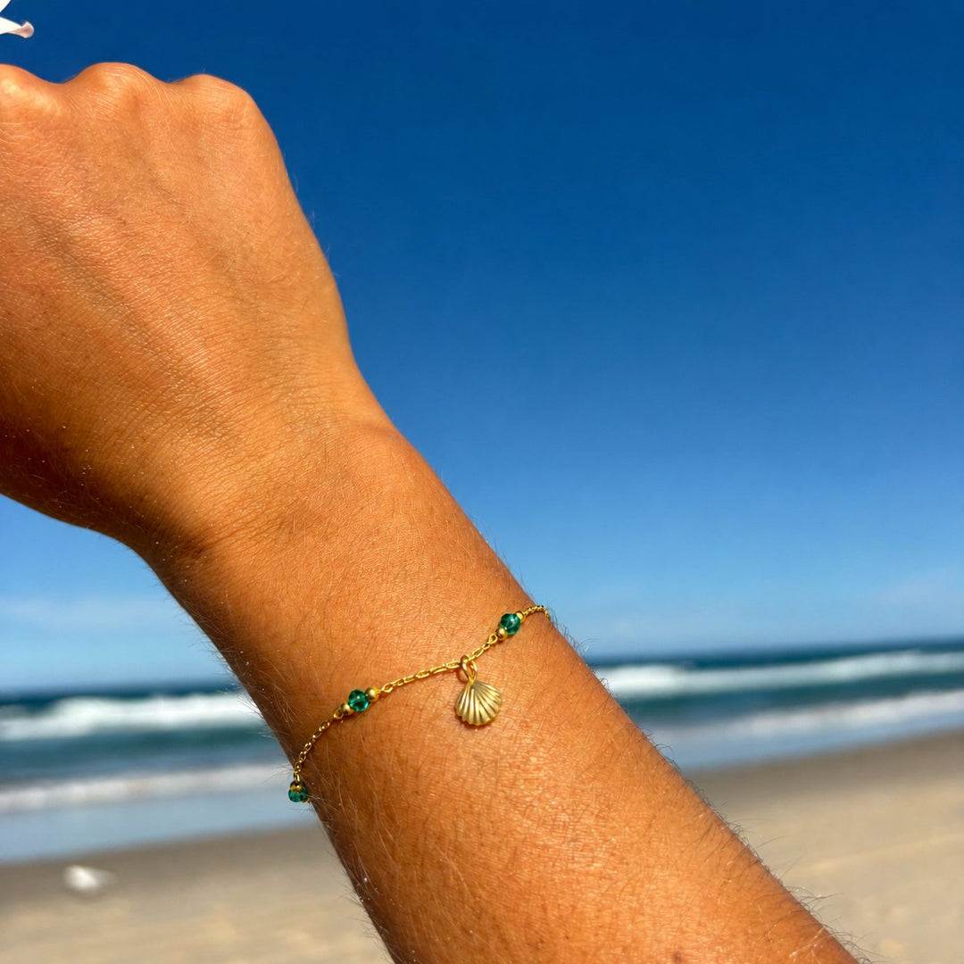 Little Emerald Coastal Bracelet
