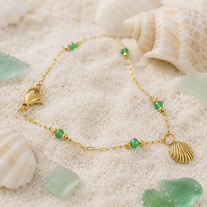 Little Emerald Coastal Bracelet