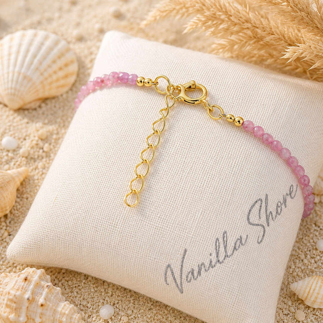 Golden Gem Whale Tail Bracelets