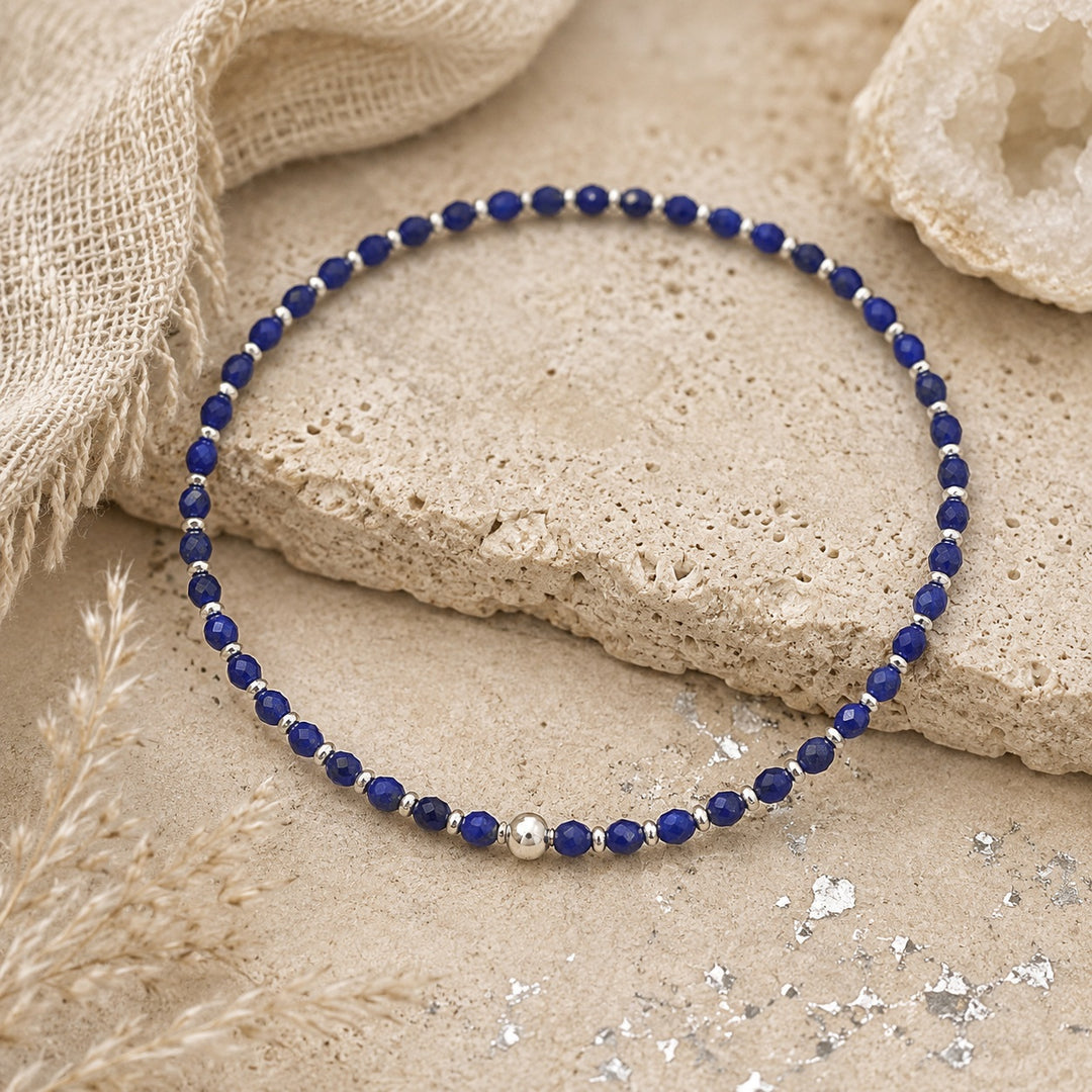 Dainty Lapis Lazuli Bracelet