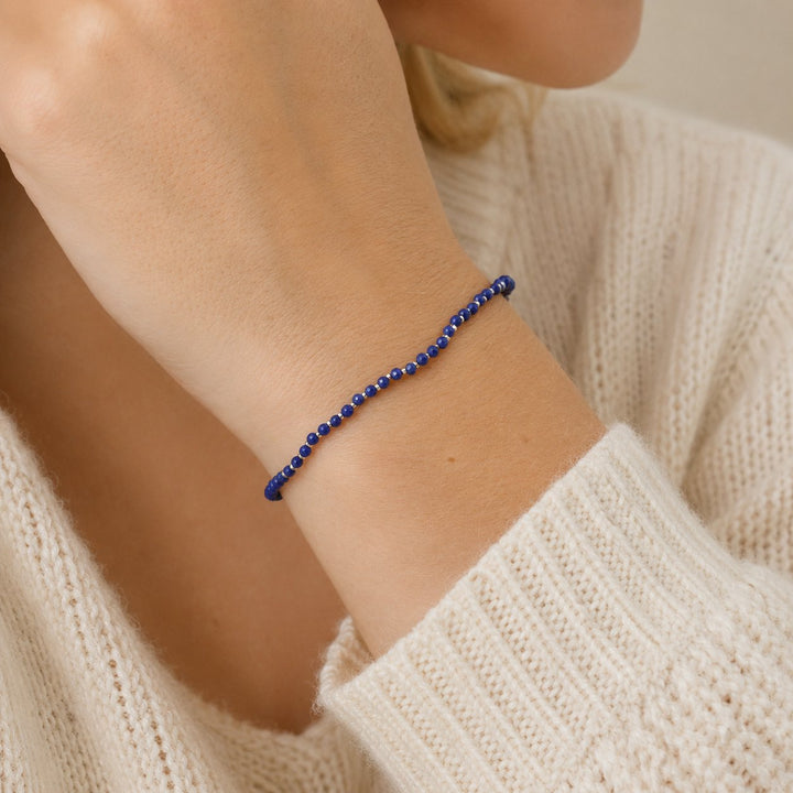 Dainty Lapis Lazuli Bracelet