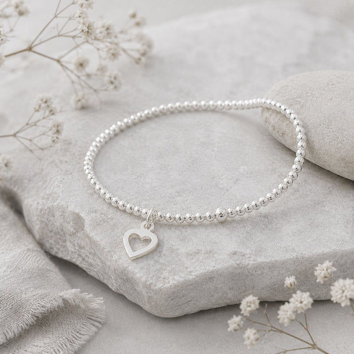 Open Heart Bracelet