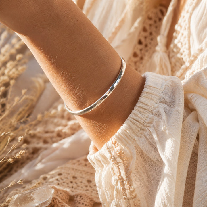 Hammered Bangle