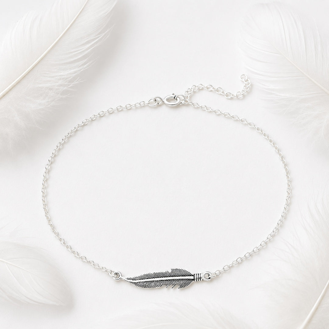 Feather Anklet