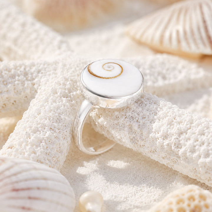 Beach Soul Shell Ring
