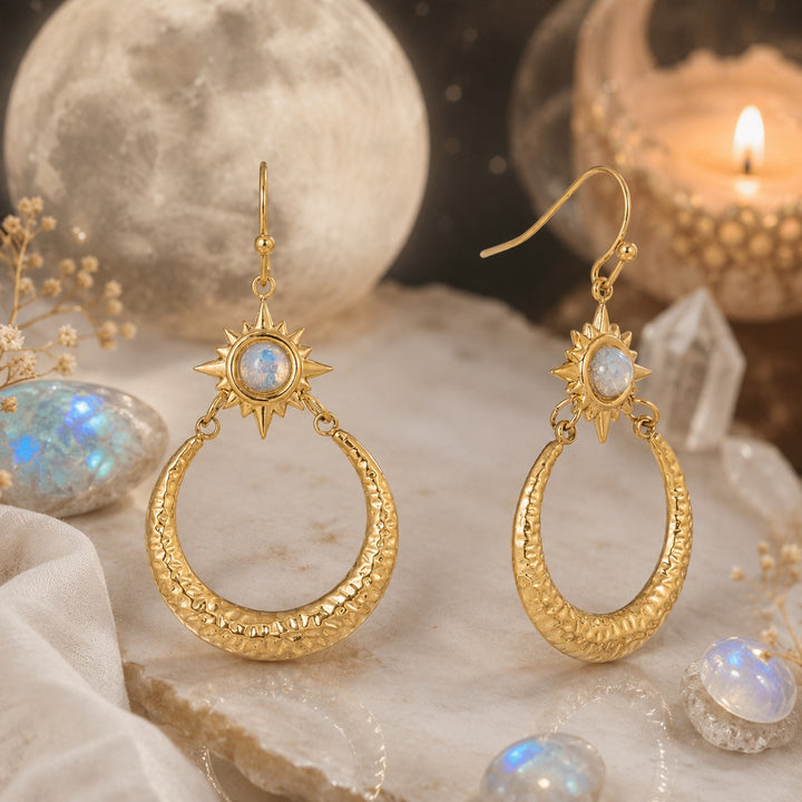 Opal Moonlight Earrings