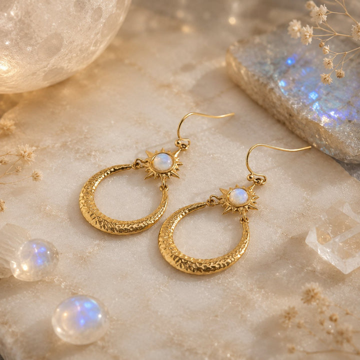 Opal Moonlight Earrings