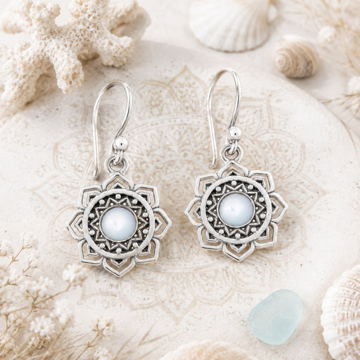 Little Ocean Mandala Earrings