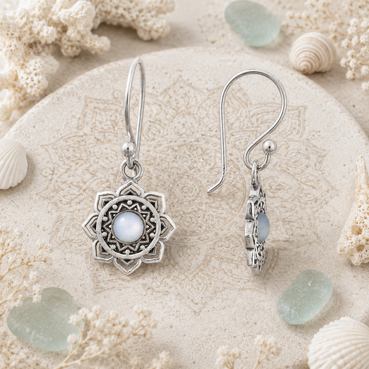 Little Ocean Mandala Earrings