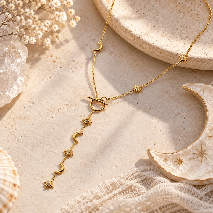 Celestial Lariat Necklace