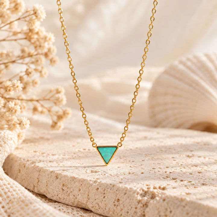 Opal Tailsman Necklace