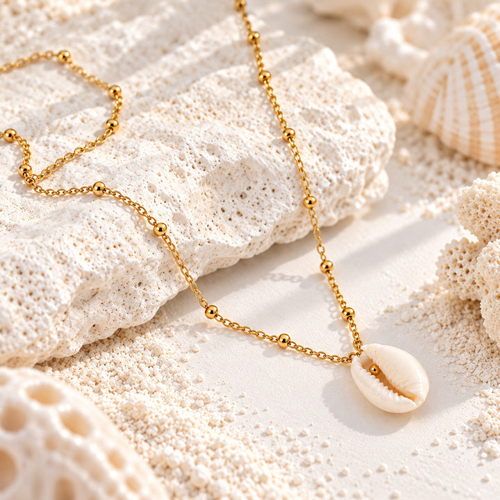 Coastal Cowrie Necklace