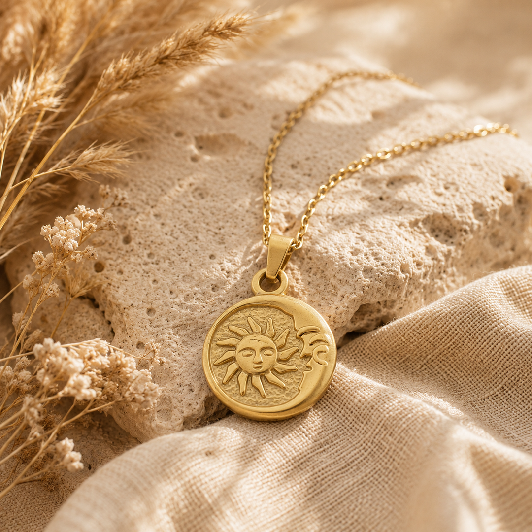 Necklaces - sun necklace