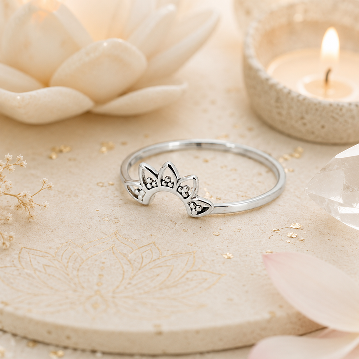 Bohemian Lotus Ring