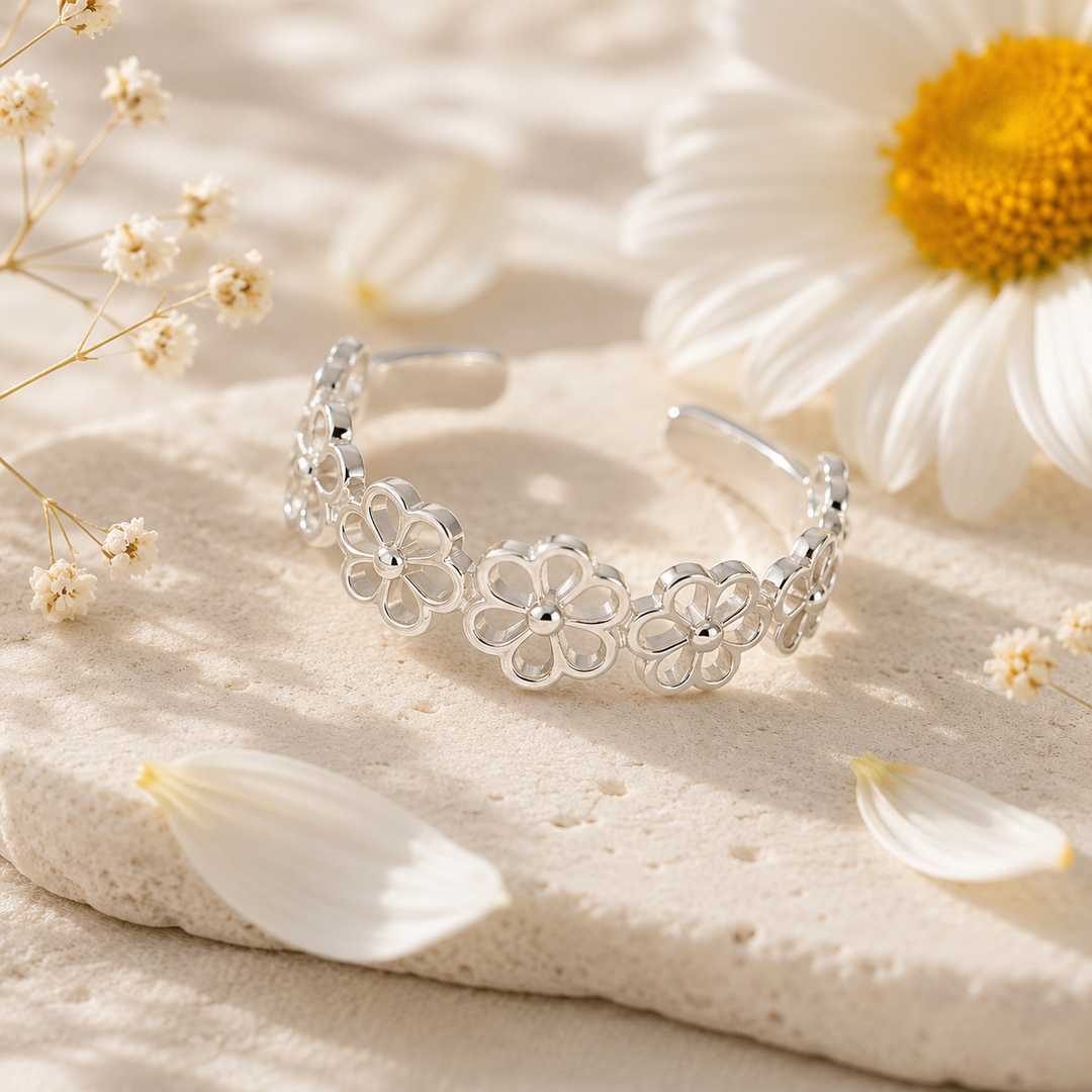 Toe ring - Daisy Toe ring