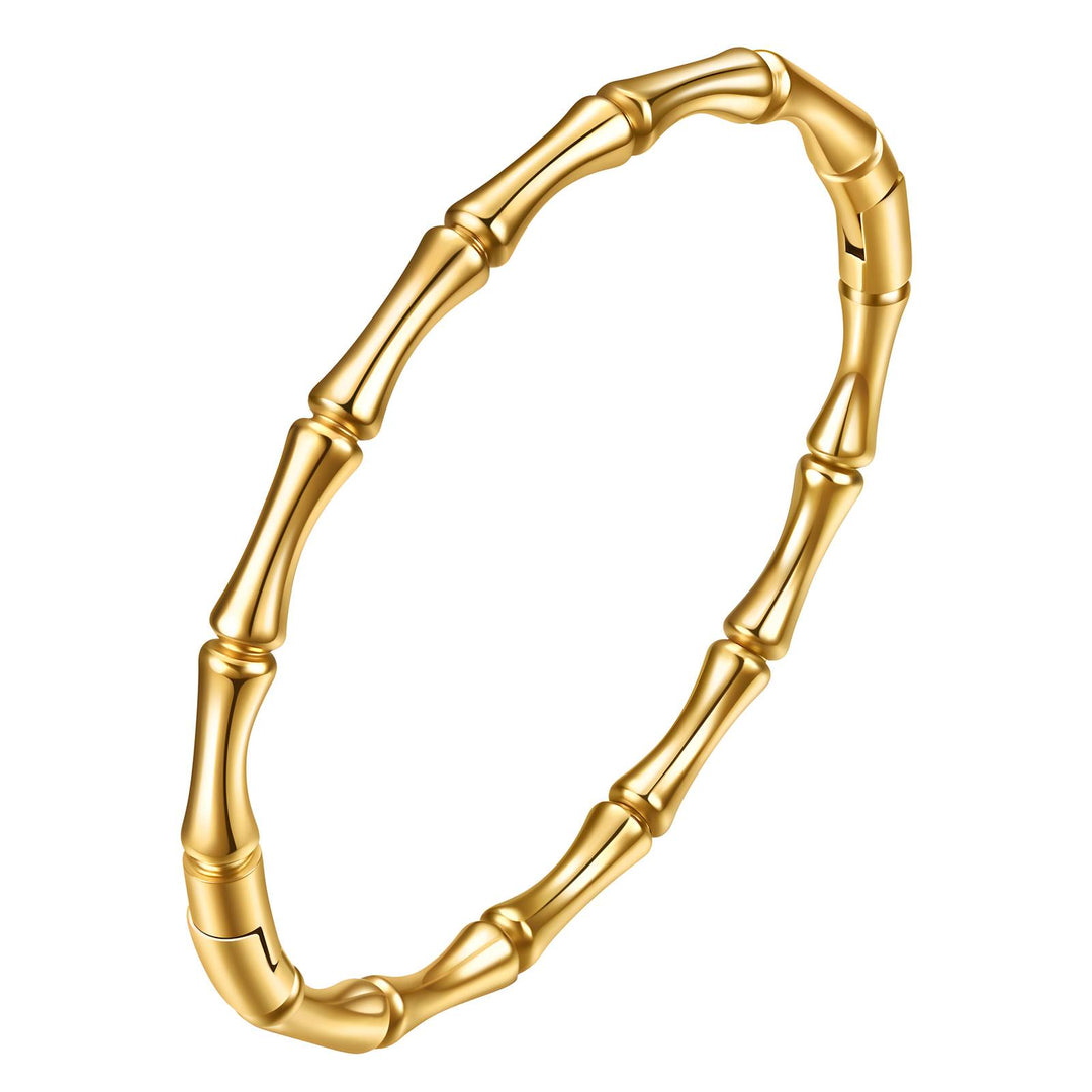 Golden Bamboo Bangle
