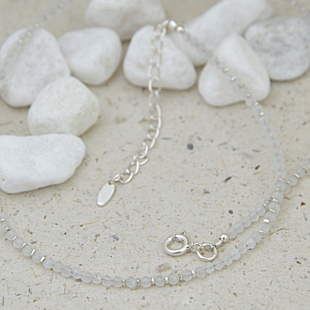 Moonstone choker necklace sales