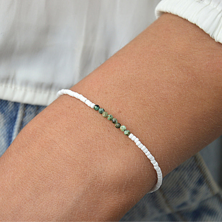 Bracelets - Dainty Turquoise Bracelet