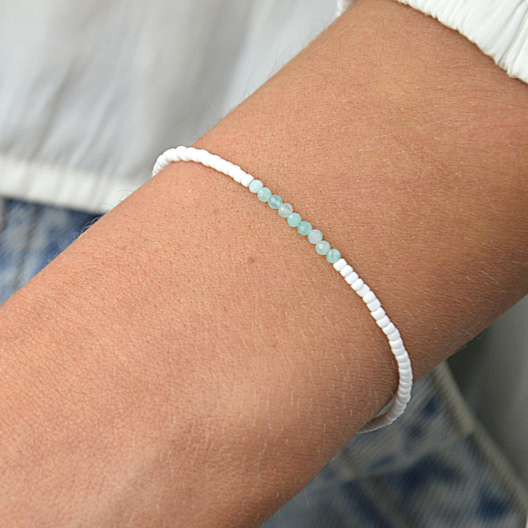 Bracelets - dainty Amazonite Bracelet