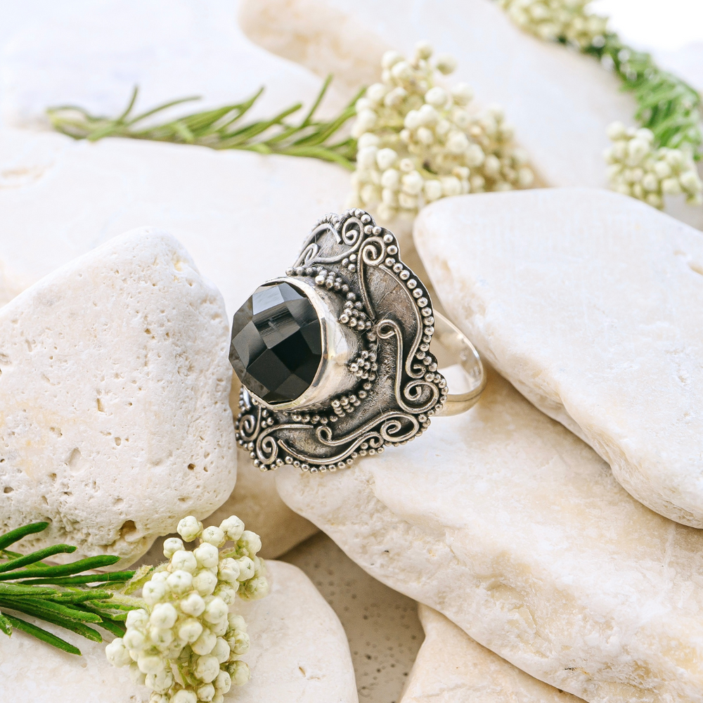 Rings - Bohemian Black Onyx Ring