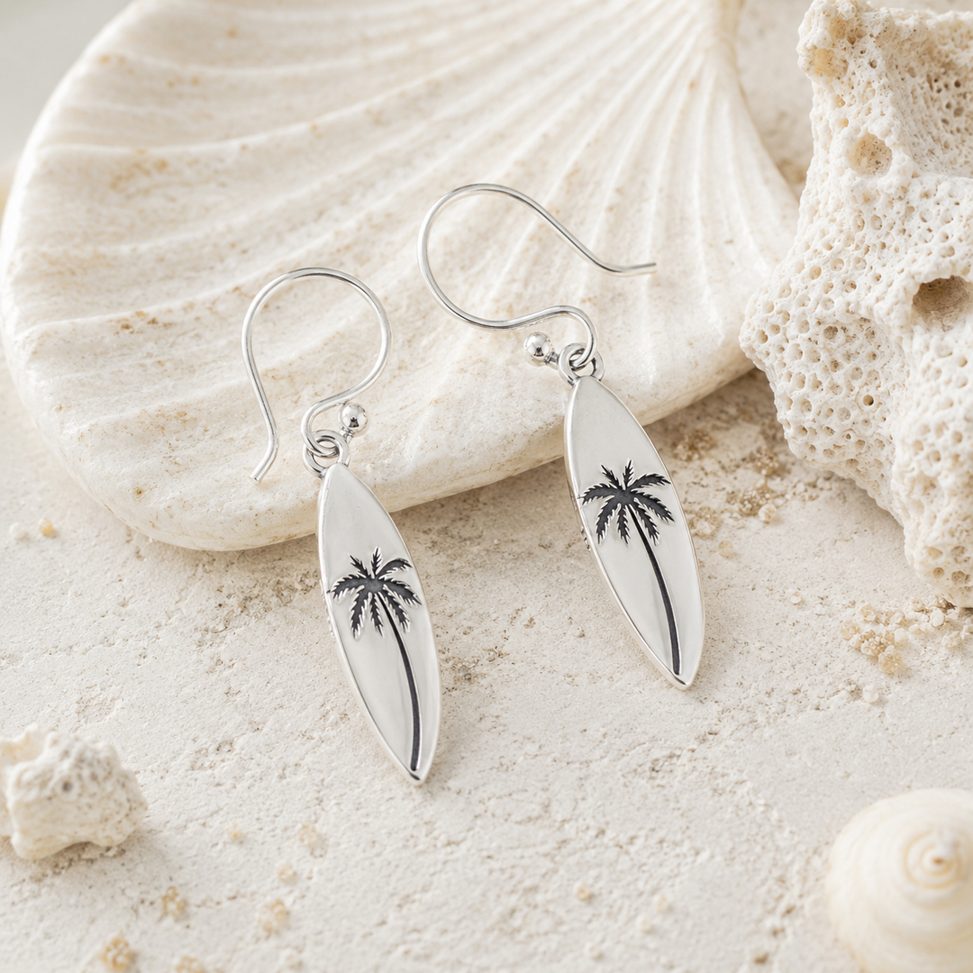 Earrings - Surfboard earrings