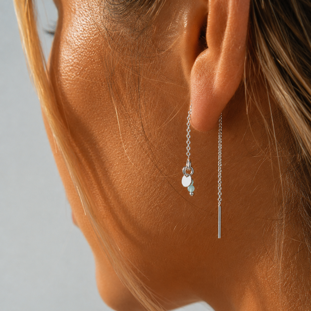 Earrings - Chain Thread earrings