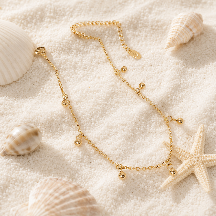 Anklets - Waterproof Gold Anklet