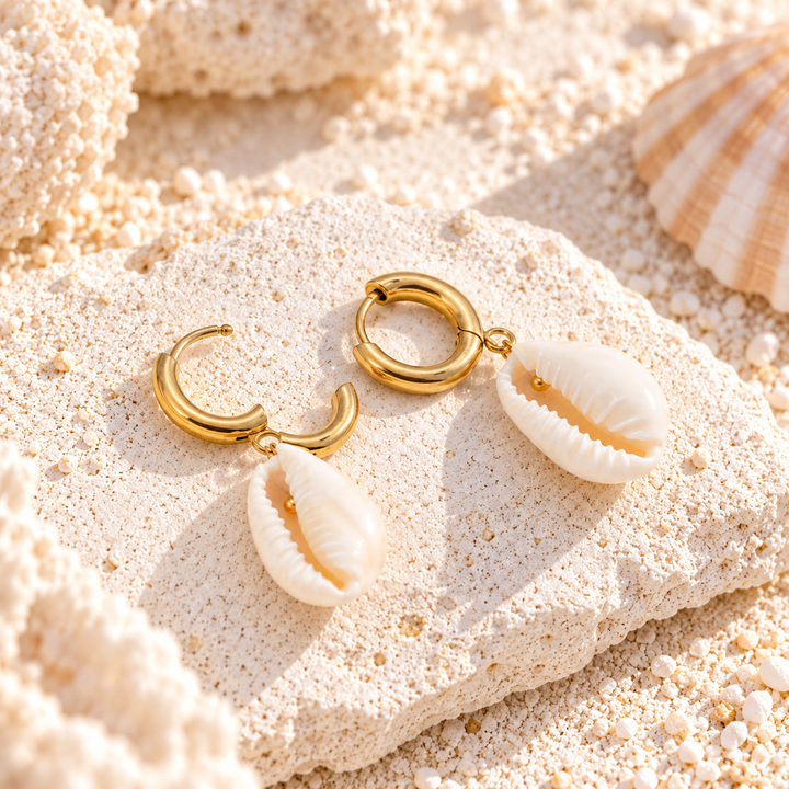 Coastal Cowrie Huggies