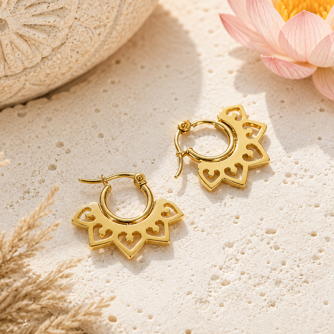 LOTUS SOUL EARRINGS