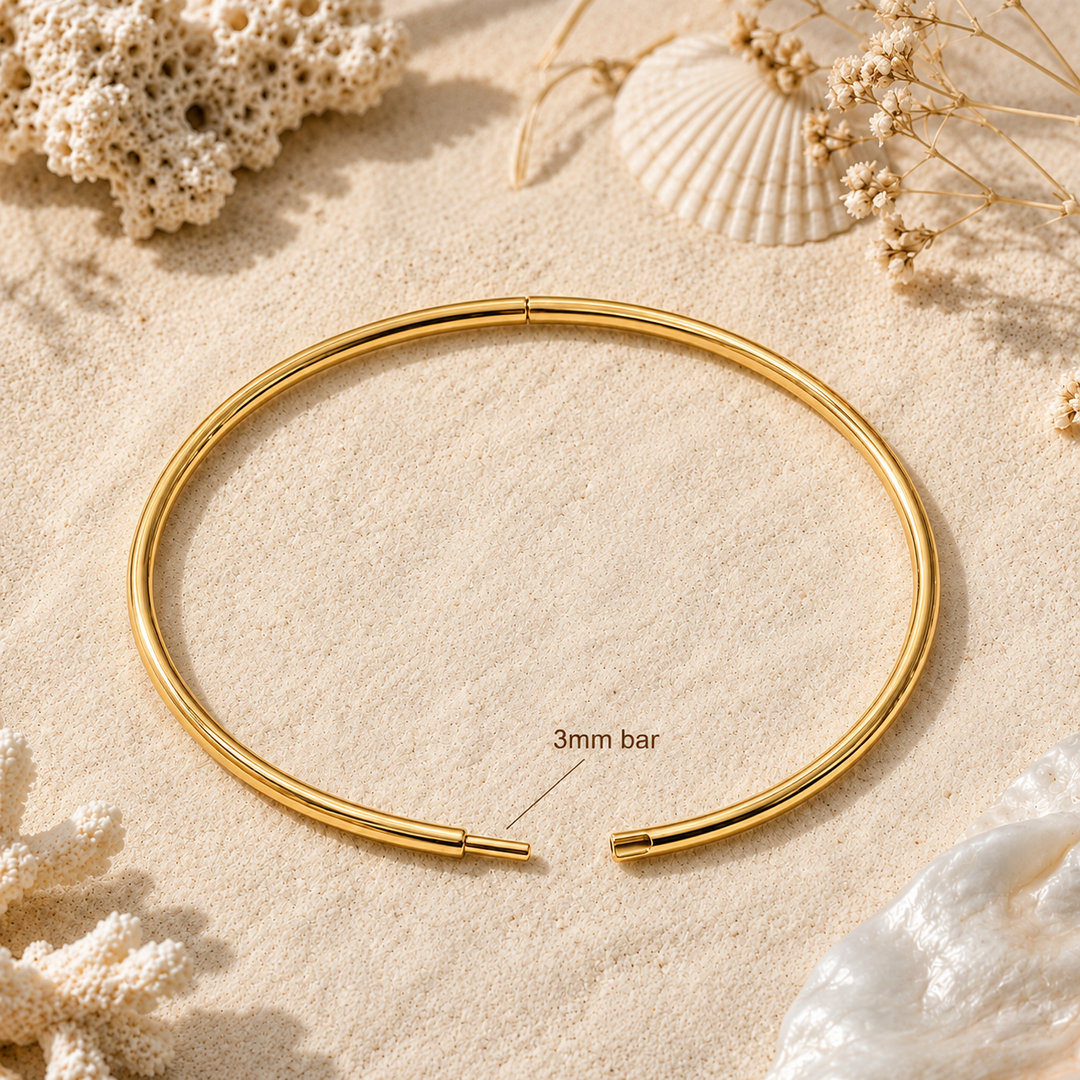 Gold Halo Anklet