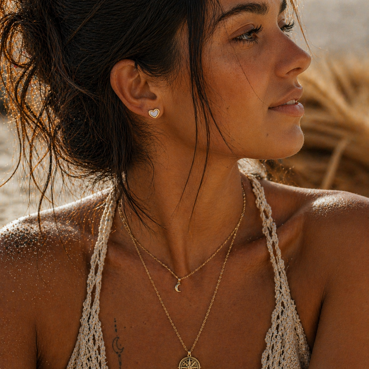 Earrings - Love Studs