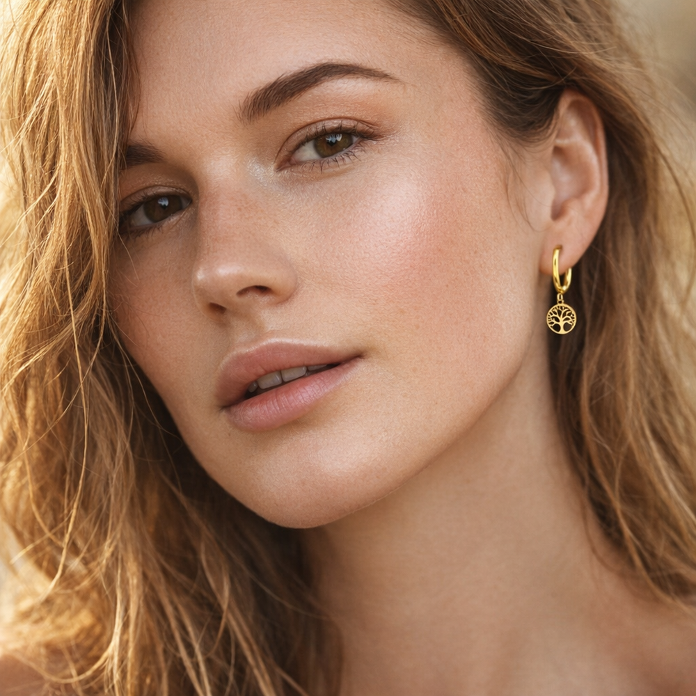 Earrings - Gold Spiritual Earrings