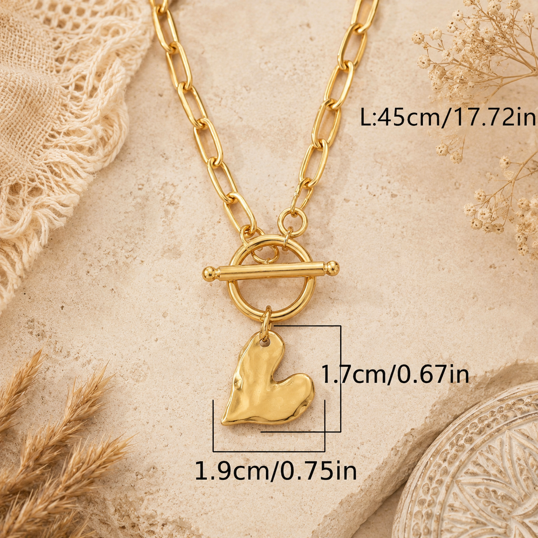 Wild Heart Toggle Necklace