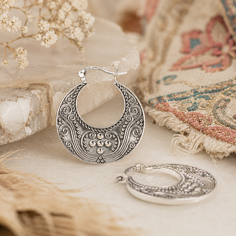 Earrings - Vintage Gypsy Hoops