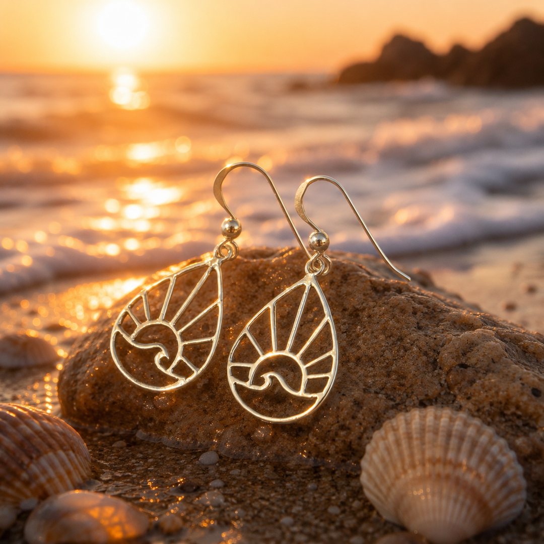 Earrings - sun and sea earring