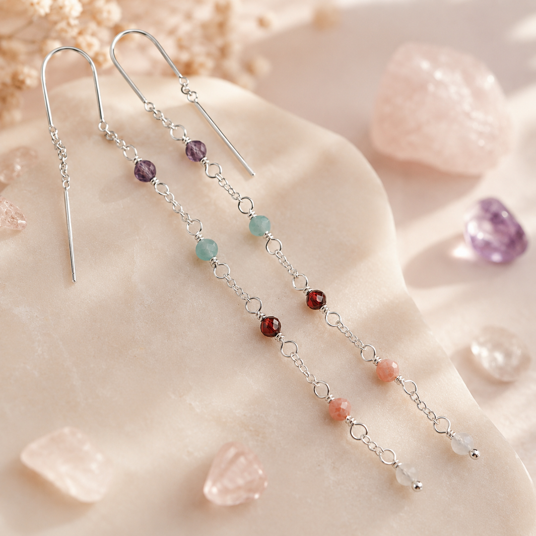Earrings - Long chain Earrings