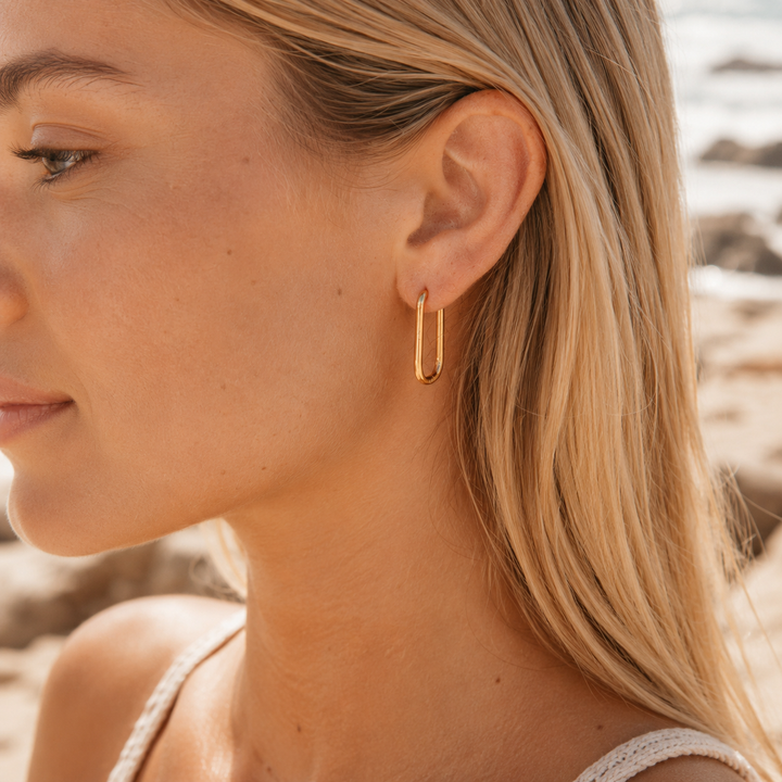 Waterproof Oval Hoops (23mm)