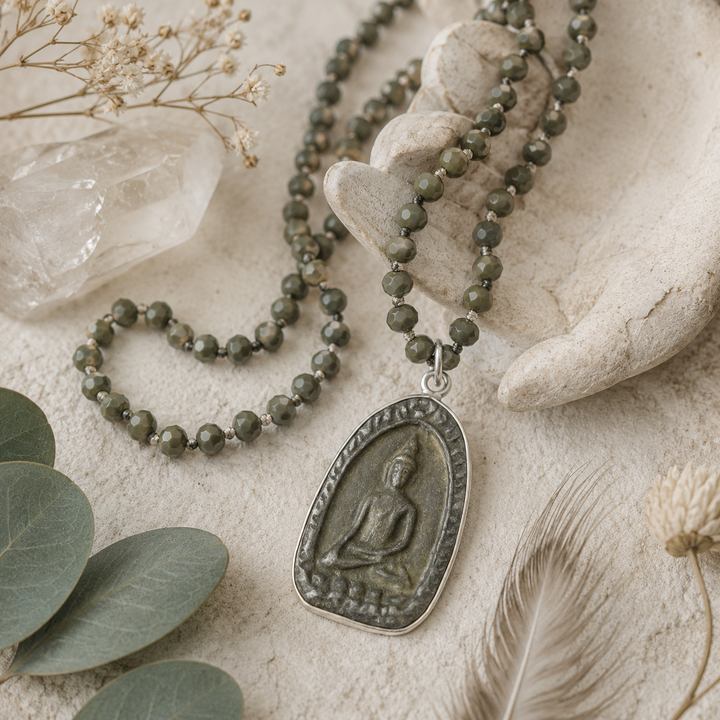 Necklaces - buddha necklace