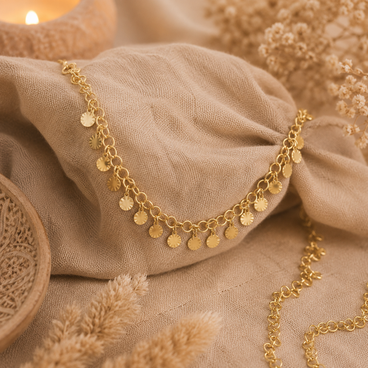 Eclipse Gold Choker