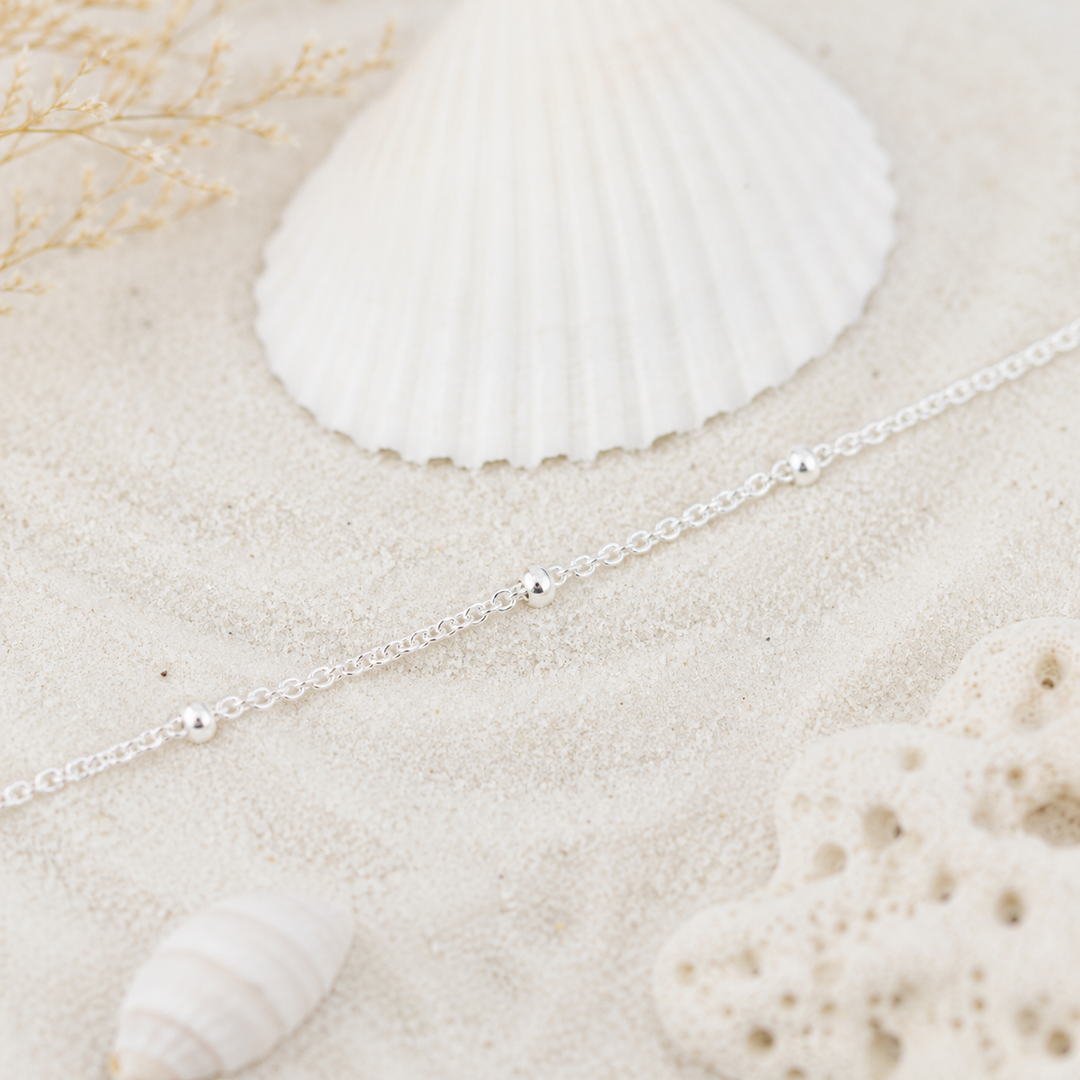 Dainty Curb & Ball Chain - Chain Only (1.1mm / 1.7mm)