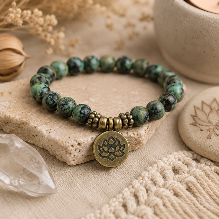 Bracelets - Lotus beaded bracelet