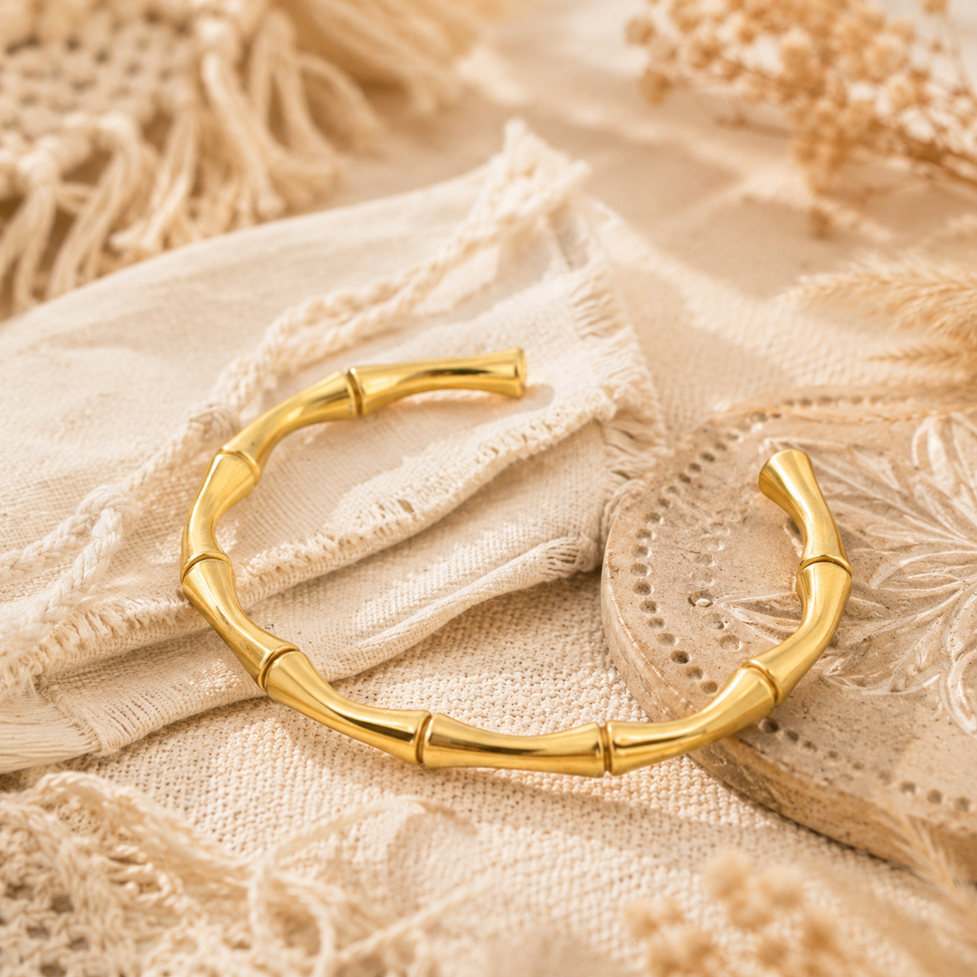 Sunlit Bamboo Cuff