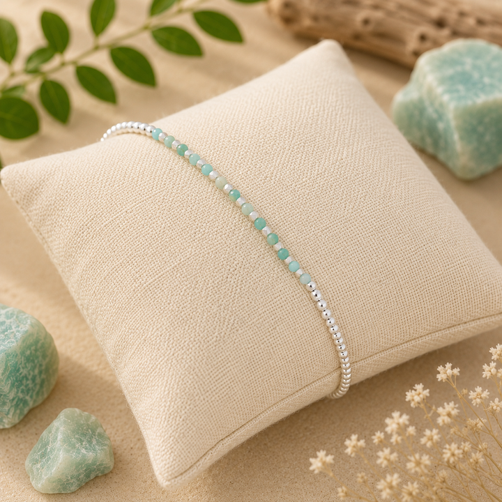 Dainty Amazonite Serenity Stretch