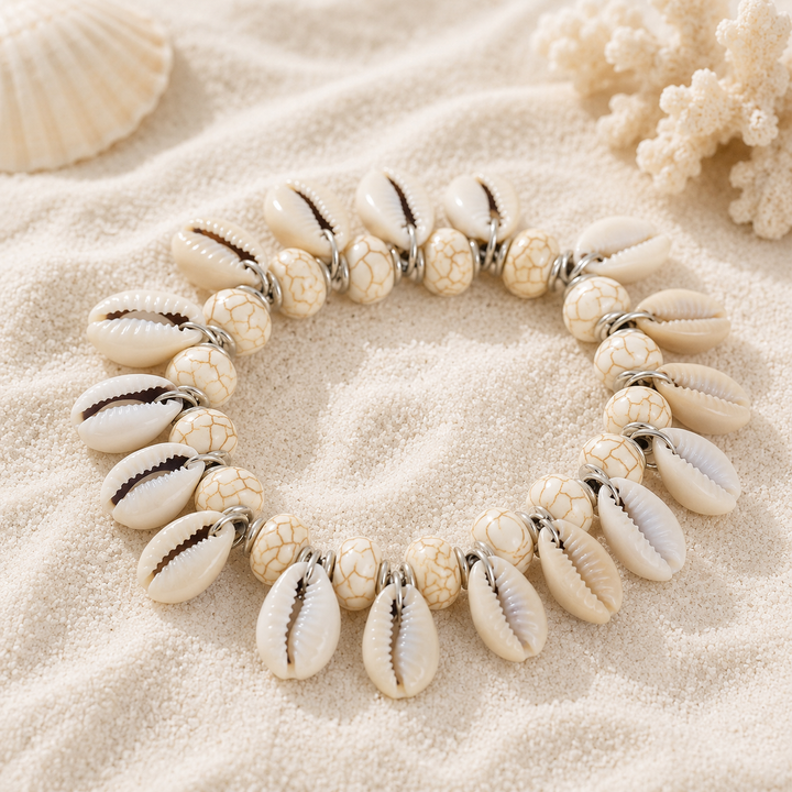 Boho Breeze Cowrie Bracelet