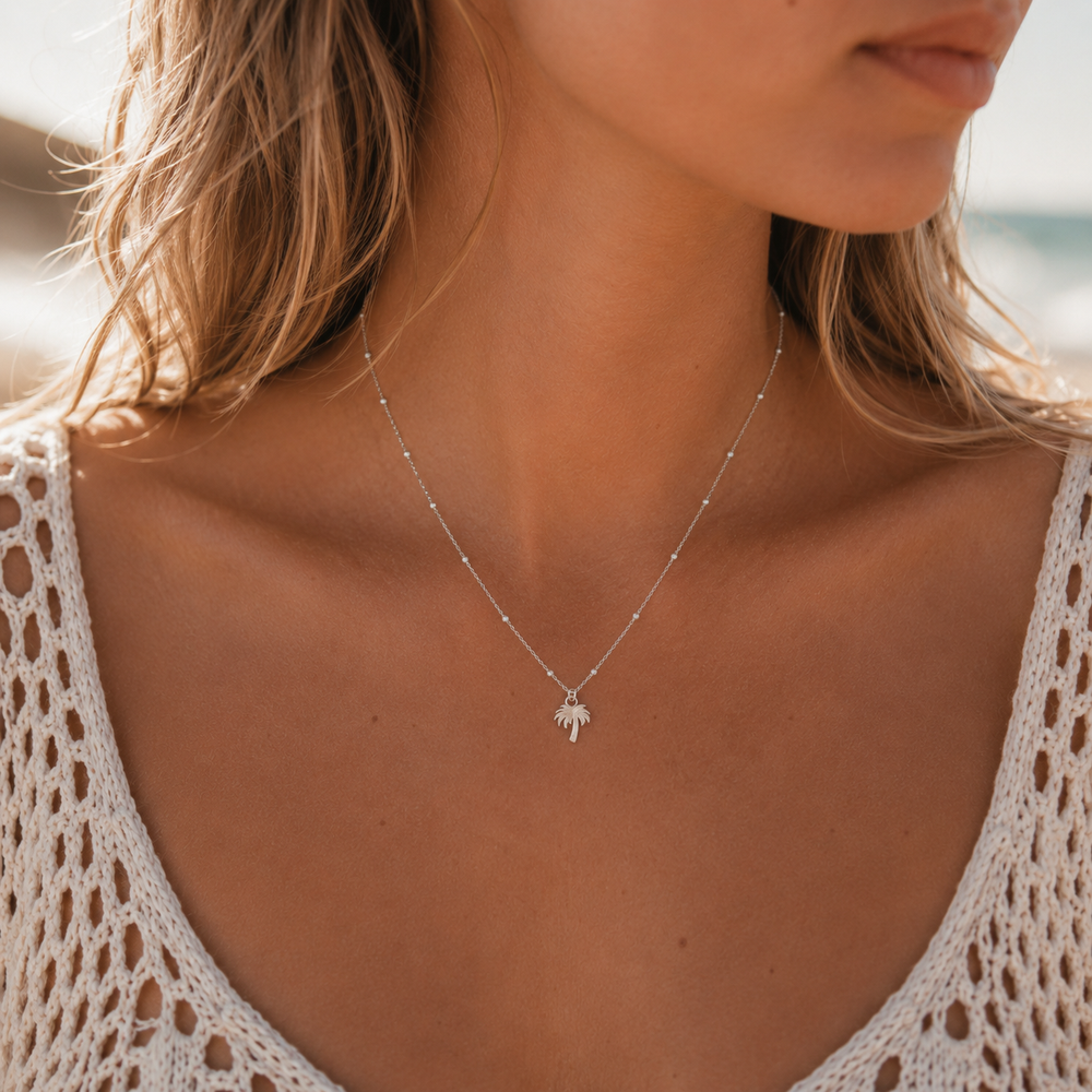 Necklaces - Palm Tree Necklace