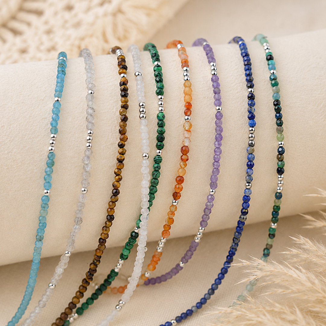 Anklets - Gemstone anklets