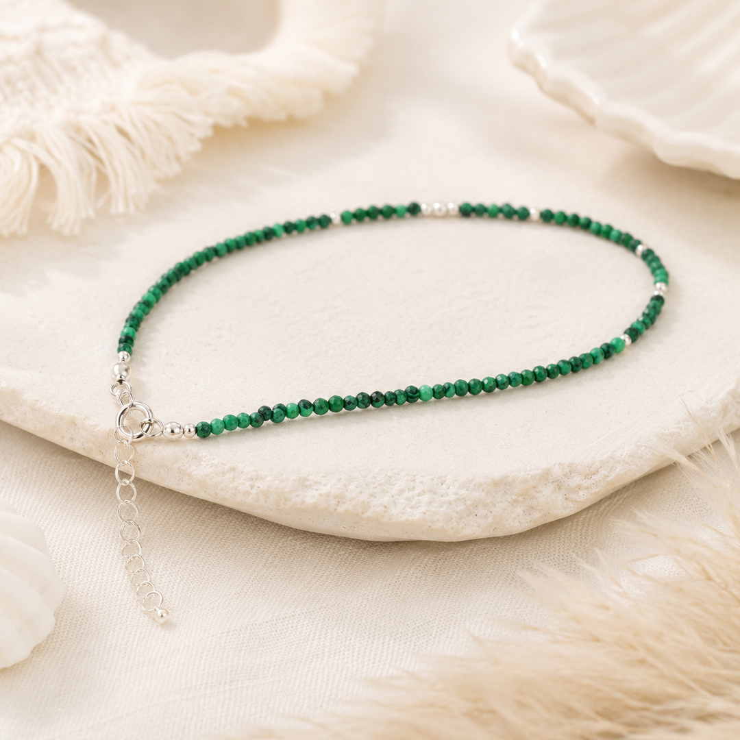 Assorted Gemstone Anklets