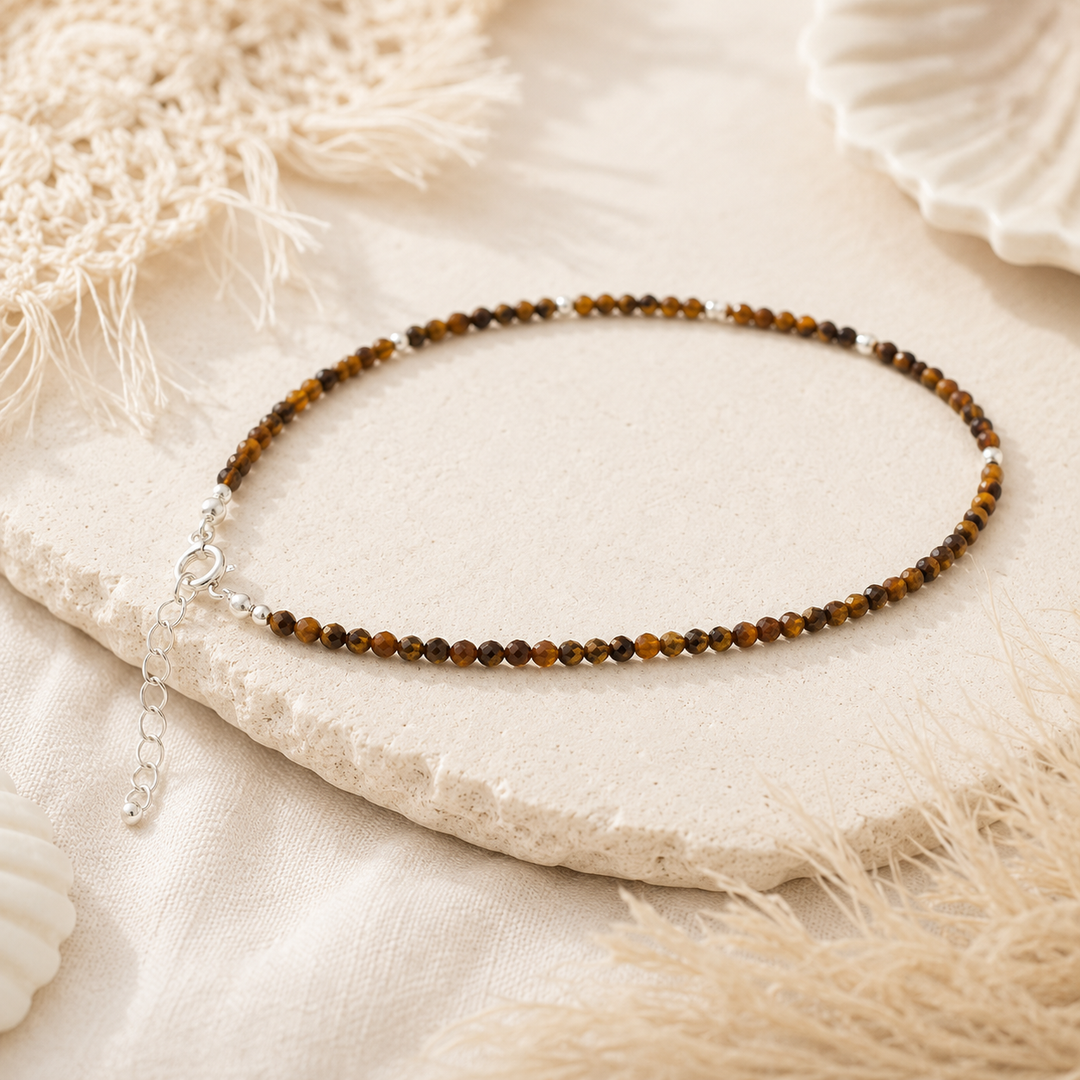 Assorted Gemstone Anklets